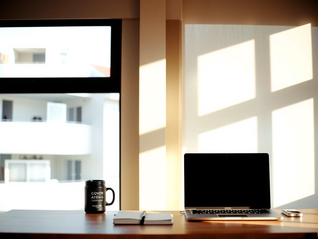 Oficina limpia y organizada